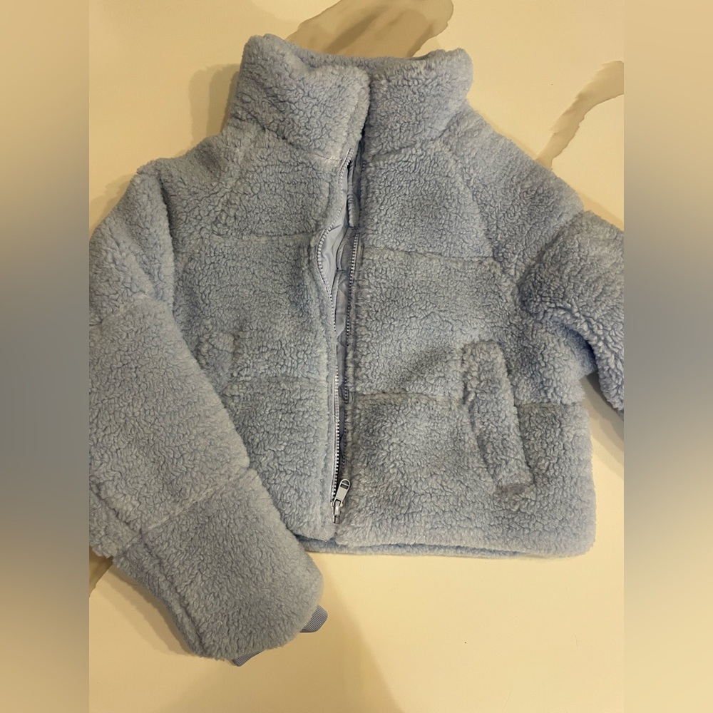 Cotton On Light Blue Puffer Jacket